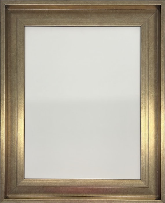 Antique Bronze Picture Frame: Shoreditch Gallery Style, Custom Sizes