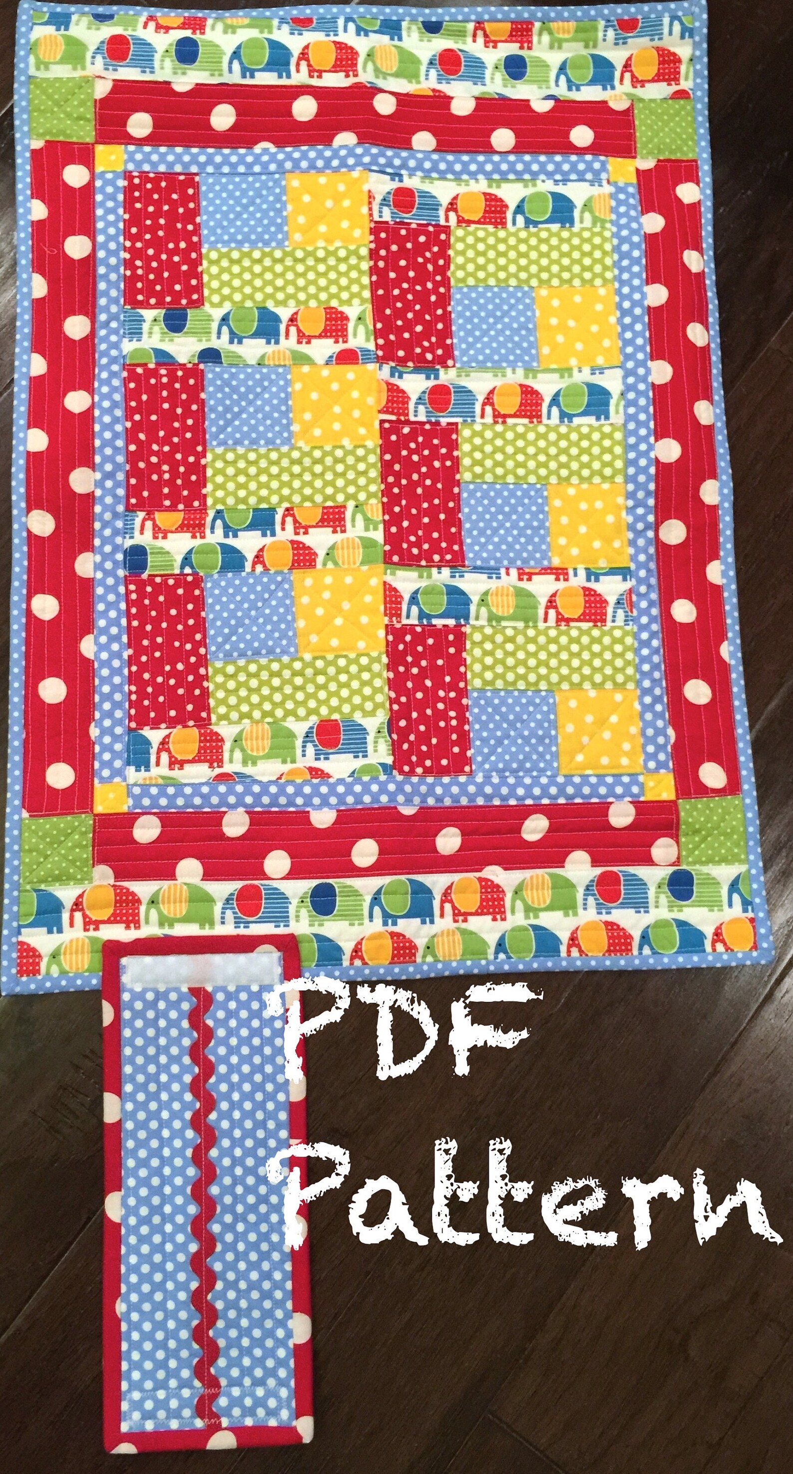 Baby Changing Pad Pattern Travel Changing Pad Quilt Pattern Etsy