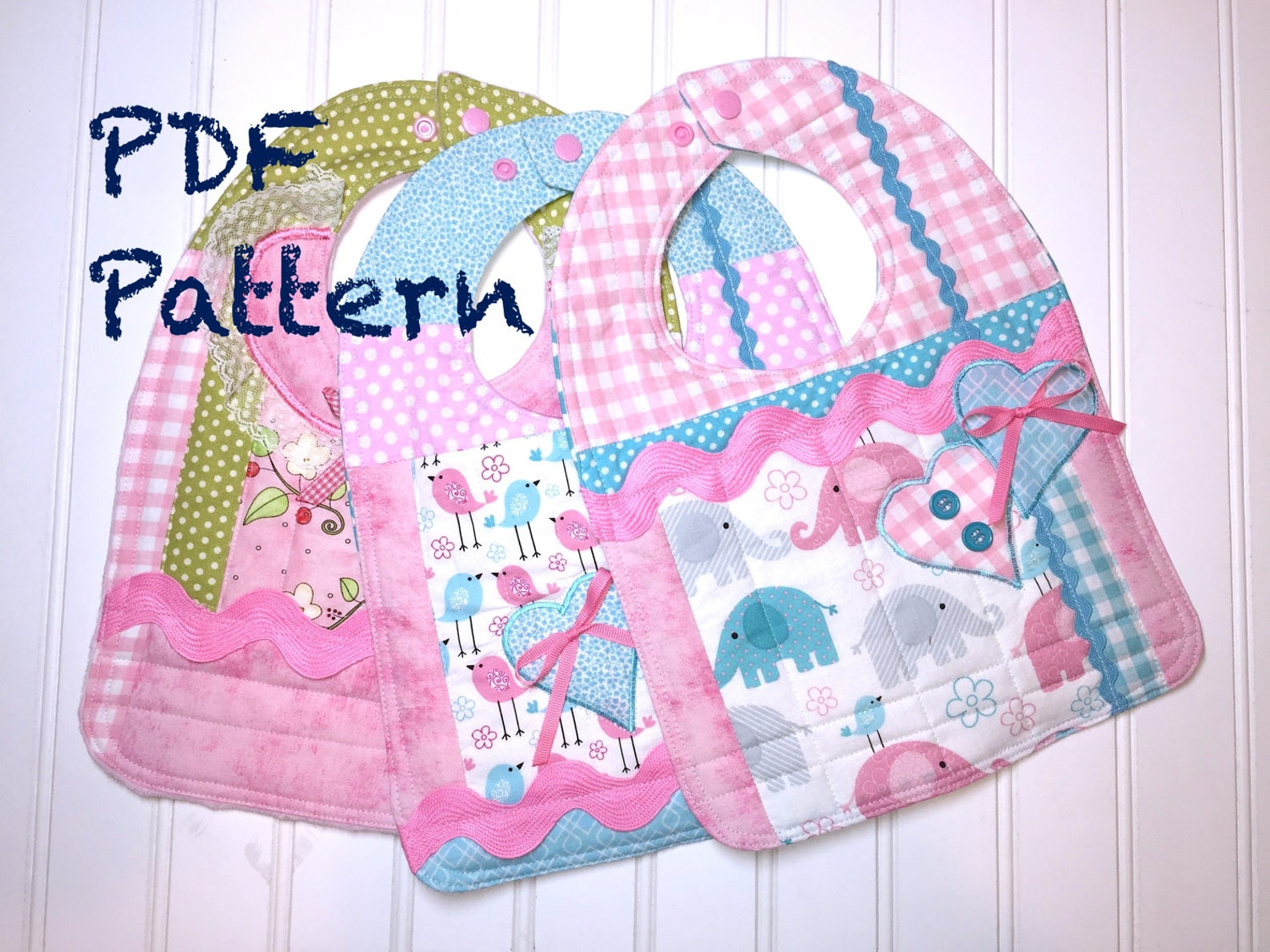 Baby Bibs Pattern Fancy Bib Pattern Bib Quilt Pattern 5 Etsy