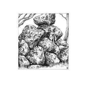 Fine Art Print / Folklore and Fairytales / Fantasy Artwork: Gnome