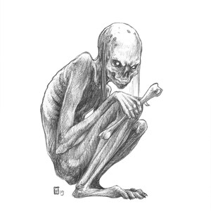 Fine Art Print / Folklore and Fairytales / Fantasy: Ghoul