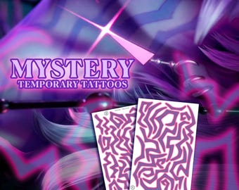 KDH Mystery cosplay temporary tattoos | Kpop Demon Hunters, Saja Boys