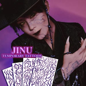 Kpop Demon Hunters Cosplay Tattoo - Etsy