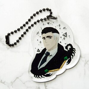 Percival Graves Acrylic Keychain: Fantastic Beasts Original Art