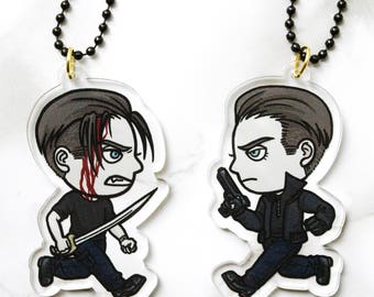 Uncharted 4 A Thief's End - Rafe Adler Acrylic Keychain