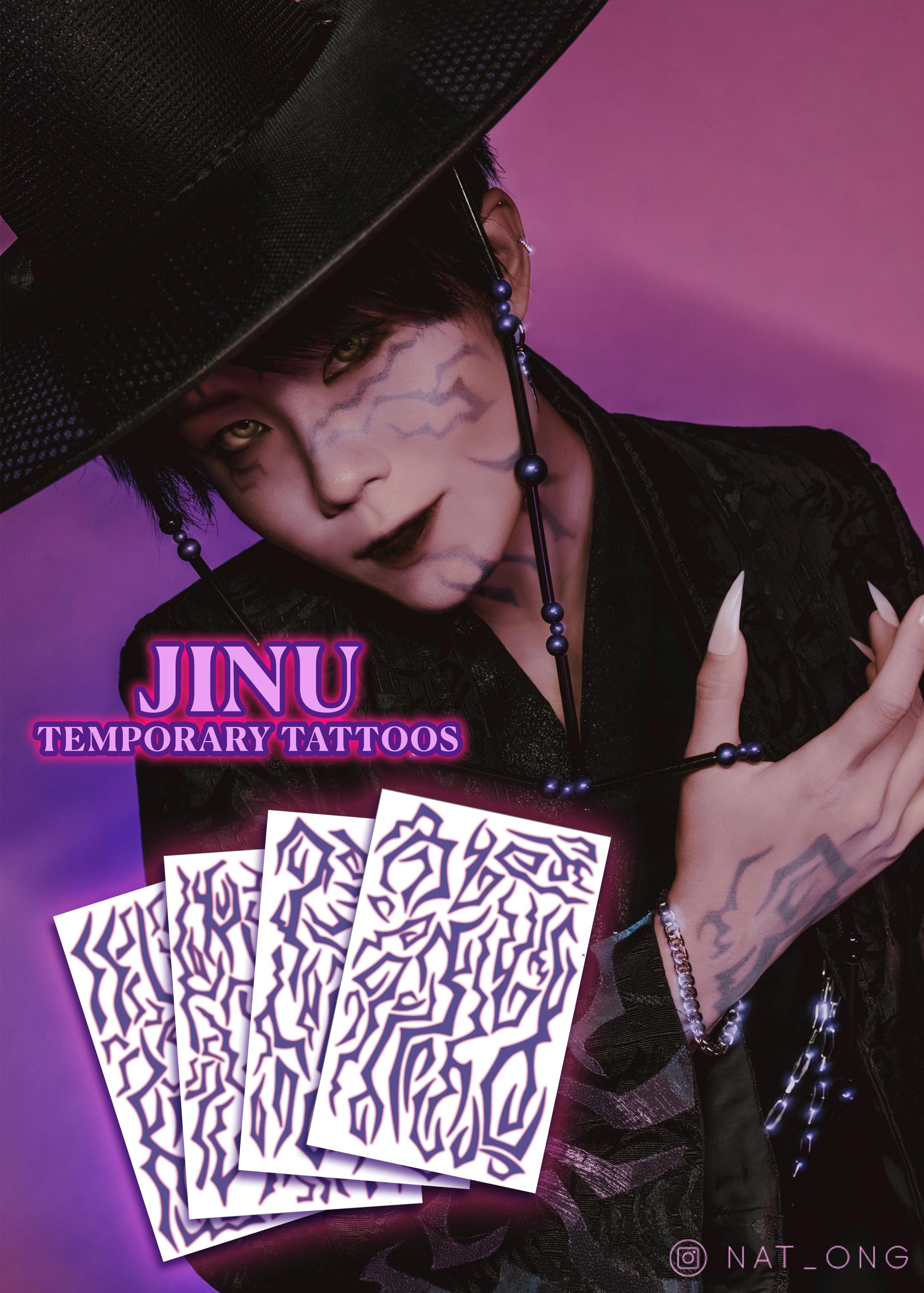 Tatuajes Temporales De Demonios Para Cosplay, 4 Hojas De Diseños De Marcas Demoníacas Inspiradas En Anime, Fáciles De Aplicar Y Seguros Para La Piel