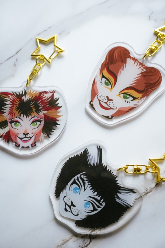 ミュージカル「キャッツ」キャラクターヘッド（スタンダード）アクリル