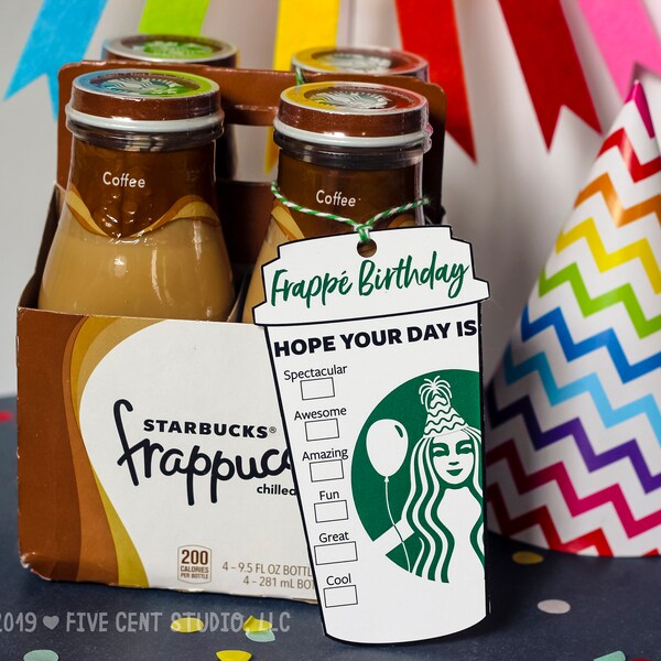 Starbucks Birthday Party - Etsy