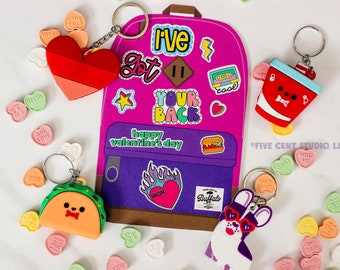 Backpack Printable Valentine For Teens and Girls - I've Got Your Back
