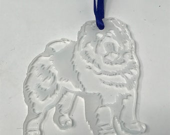 3" Acrylic  Chow Chow Dog Full Body Ornamentby ANBCollectibles