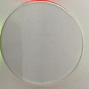 1/4 inch thick. Acrylic Circle Blanks with or without holes