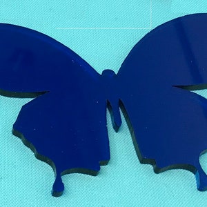 Choice of 16 Colors Acrylic #18-Butterfly Blanks with or without Holes