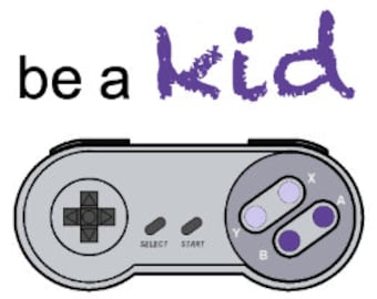 Be a Kid SNES-logotyp.