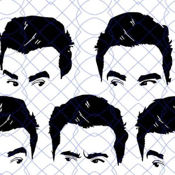 Schitt's Creek David Heads .png .svg