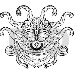 Dungeons and Dragons Beholder .svg Digital Download