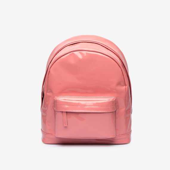 patent leather backpack