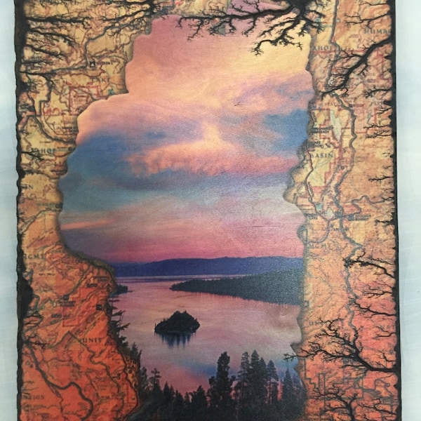 Lake Tahoe Wall Art Etsy
