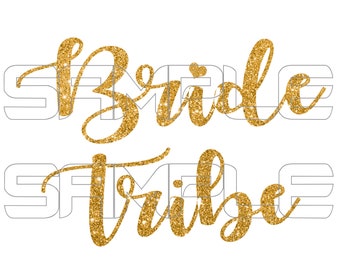 Bride Tribe iron on transfer, Bridal party shirts, Bridal party stickers, Bachelorette Party, Bride Tribe Sticker