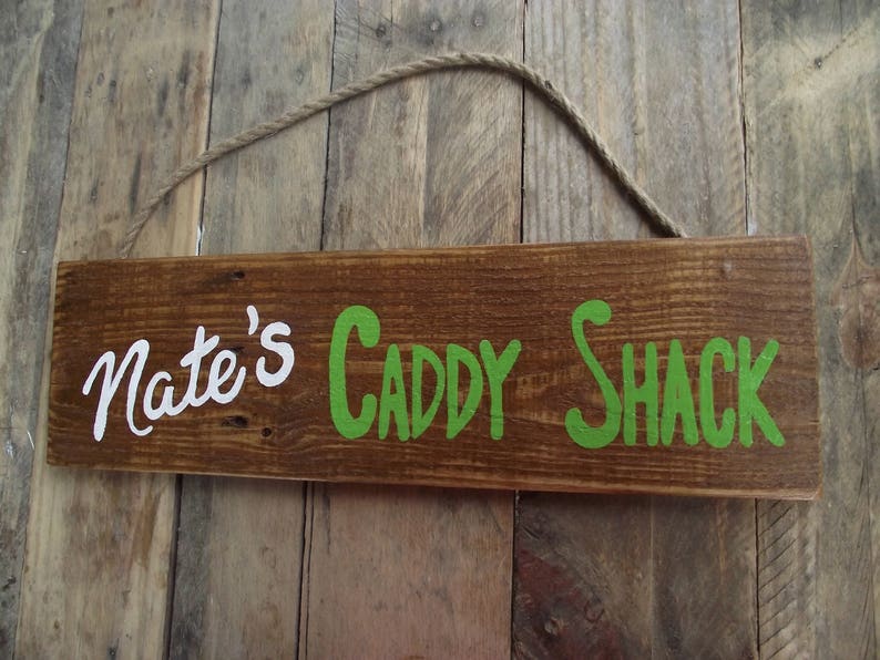 Personalized Golf Sign Golf Gift For Men Custom Golf Sign Etsy
