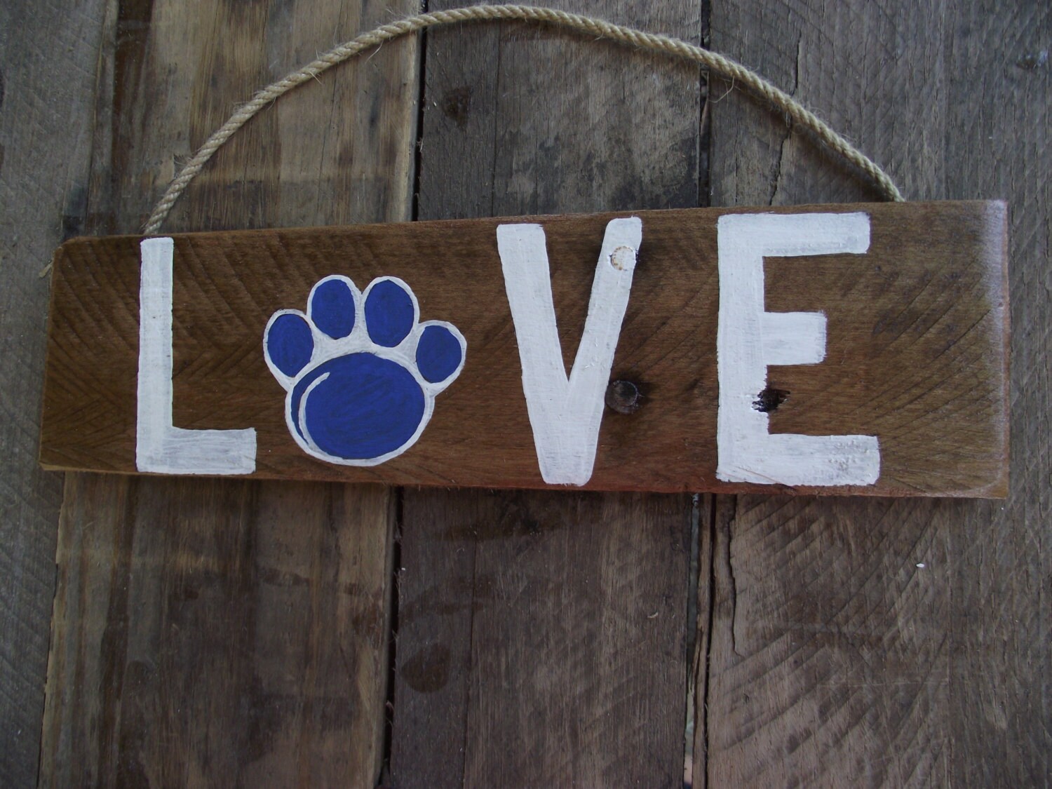 Penn State sign Nittany lions wall decor Handpainted Penn Etsy