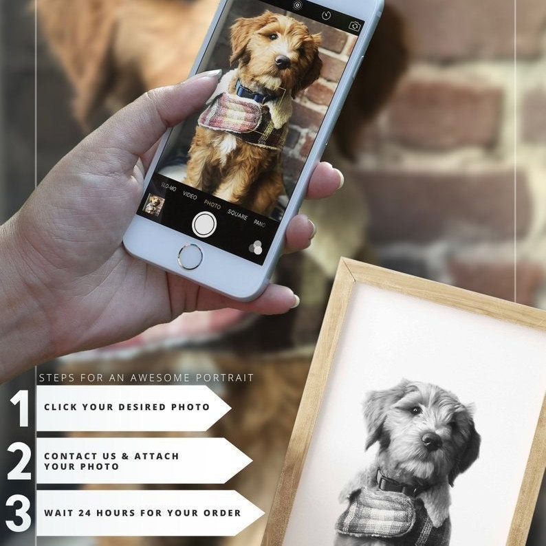 Dog Memorial Gift Custom Pet Print Custom Portrait Digital Dog Loss Pet Lover Custom Pet Memorial Gift For Loss Of Dog Dog Art Print