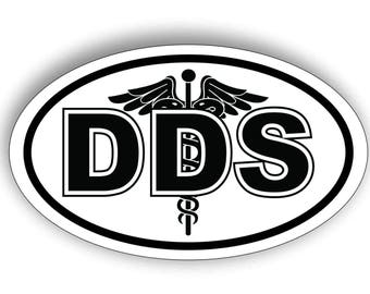 DDS Decal Euro Vinyl Decal Bumper Sticker - For Any Smooth Surface 3" X 5"