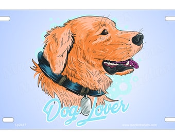 Dog Lover Novelty Front License Plate LP2417