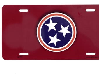 Targa dei volontari del Tennessee / Targa auto per ex studenti dell'UT