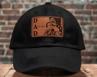Personalized Gift for Him Dad Hat Custom Hat with Kids Names Personalized Trucker Hat Gift from Kids New Dad Gift  2024 Gift