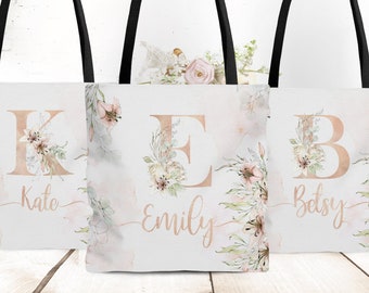 Bridesmaid Tote Bags, Maid of Honor Tote, Personalized Bridesmaid Bags, Bridal Party Bridesmaid Gifts