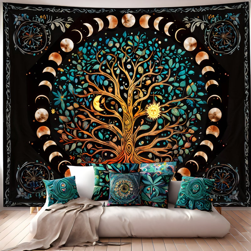 Tree Wall Tapestry - Etsy