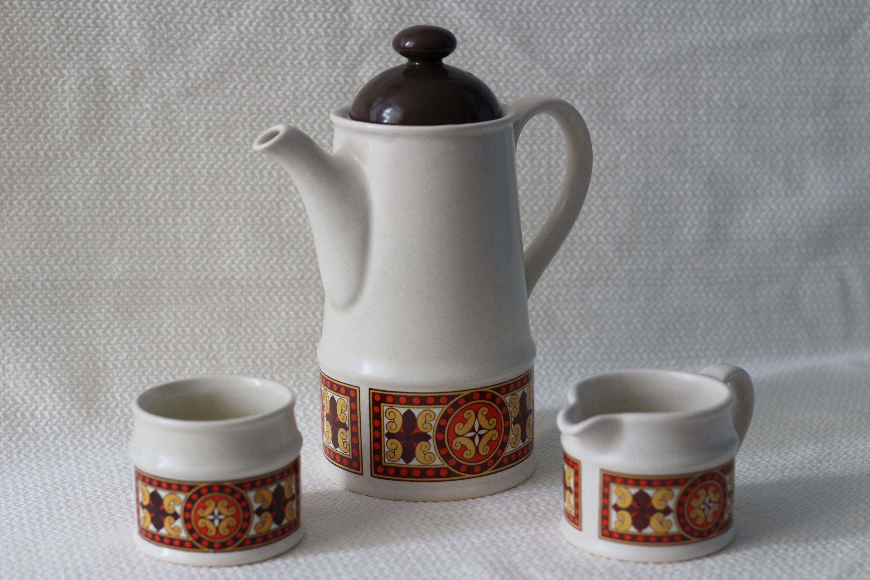 Sadler Coffee Pot Sugar Creamer Made in England Etsy