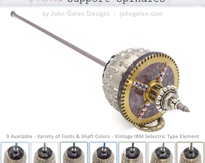 Support Spindles No.678 - Vintage IBM Selectric Typeball - 9 Available