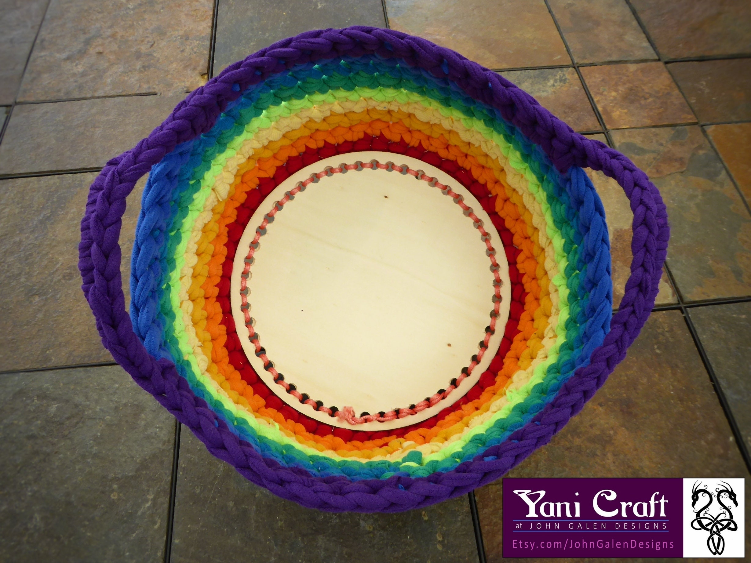 Crochet basket • Raam Crochet