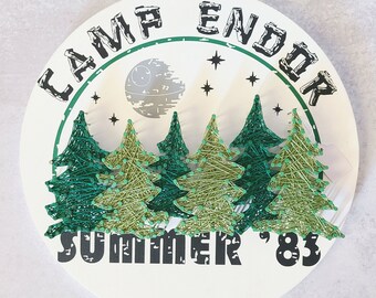 Camp Endor Wood Sign