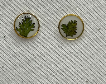 Leaf earrings