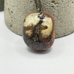 Birch bark necklace image 2