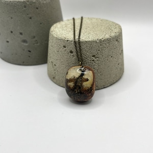 Birch bark necklace image 1