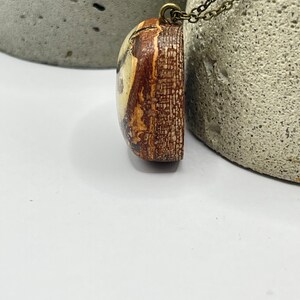 Birch bark necklace image 3