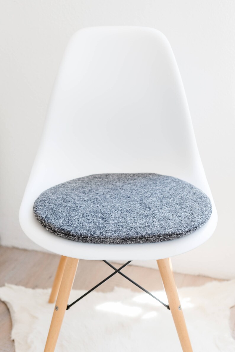 Seat cushion for Eames Chair in grey Etsy