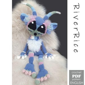 crochet pattern goblin Meadow, amigurumi doll, This crochet pattern is available in ENGLISH (using American terms)