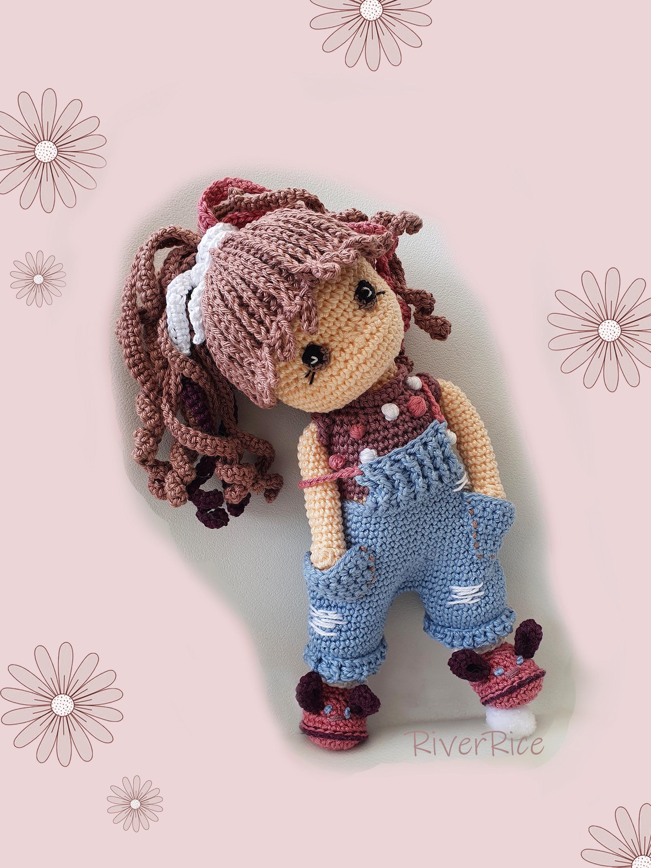 Crochet Pattern Nore-lise, Pattern Includes Doll and Clothes
