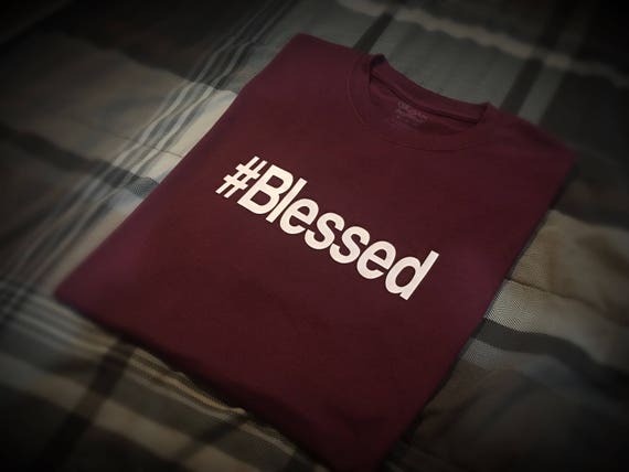 Blessed T-Shirt Funny Christian Hashtag Tee Unisex Blessed T-Shirt Funny Christian Hashtag Tee Unisex