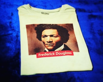 Frederick Douglas - Black History Shirt - Military Green