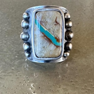 Royston Ribbon Turquoise ring