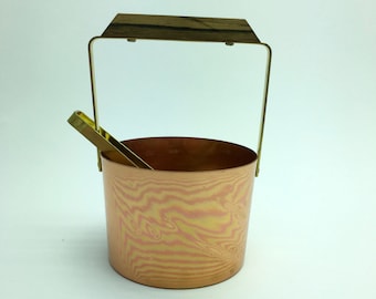 ICE CUBE TRAY vintage 60s copper ice cube tray • mid century •