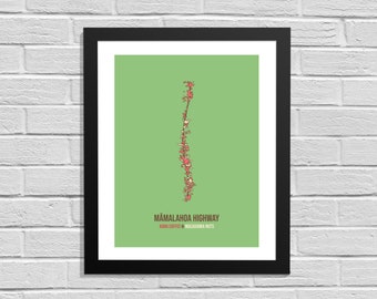 Mamalahoa Highway, Kona, Hawaii