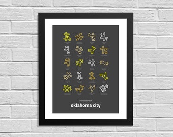 Intersections of Oklahoma City