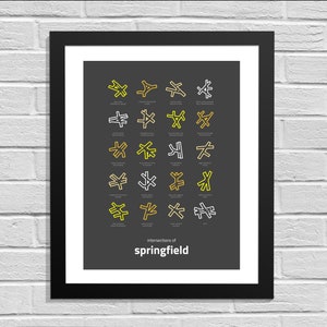 Intersections of Springfield, Massachusetts
