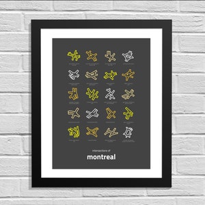 Intersections de Montréal